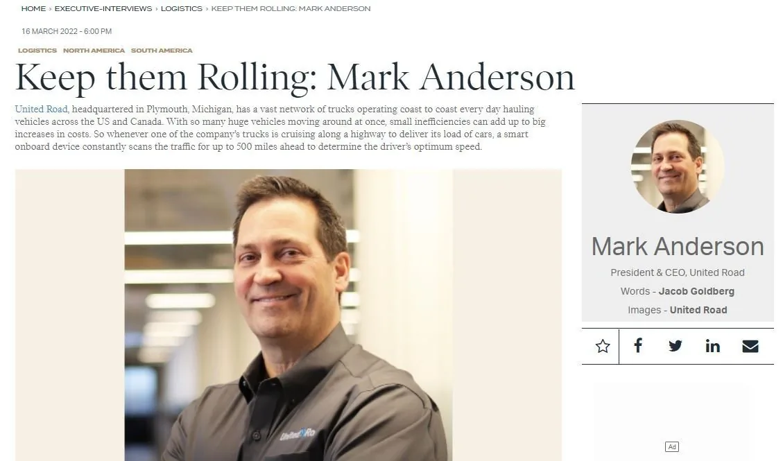 Keep them Rolling: Mark Anderson